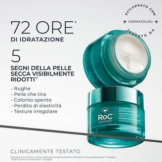 HYDRA+ HYALURONIC Crema Gel Viso Idratante giorno e notte