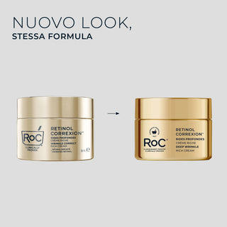 RoC RETINOL CORREXION® Deep Wrinkle Crema Viso Ricca