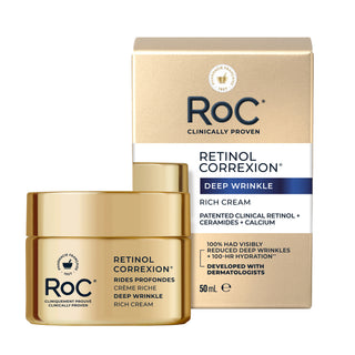 RoC RETINOL CORREXION® Deep Wrinkle Crema Viso Ricca