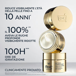 RoC RETINOL CORREXION® Deep Wrinkle Crema Viso Ricca