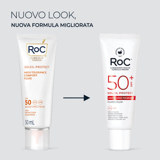 SOLEIL PROTECT Fluido Solare Viso SPF 50 Elevata Tollerabilità