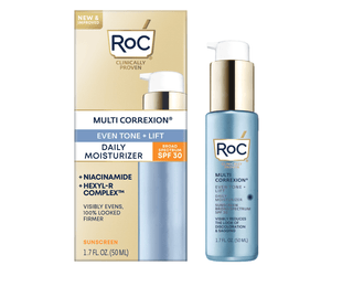 MULTI CORREXION® Even Tone + Lift Daily Moisturizer SPF 30 bottle and box